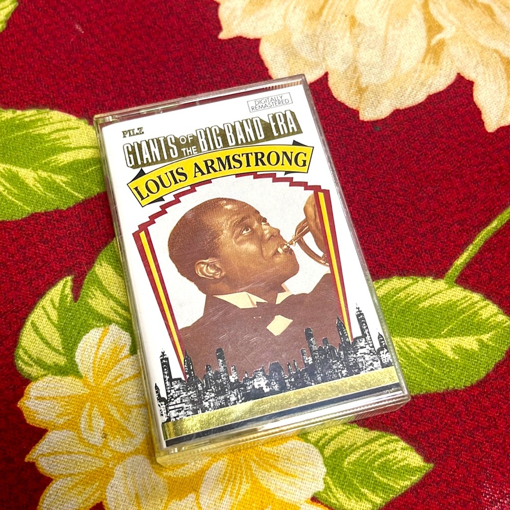1993 digitally remastered Louis Armstrong Cassette Tape